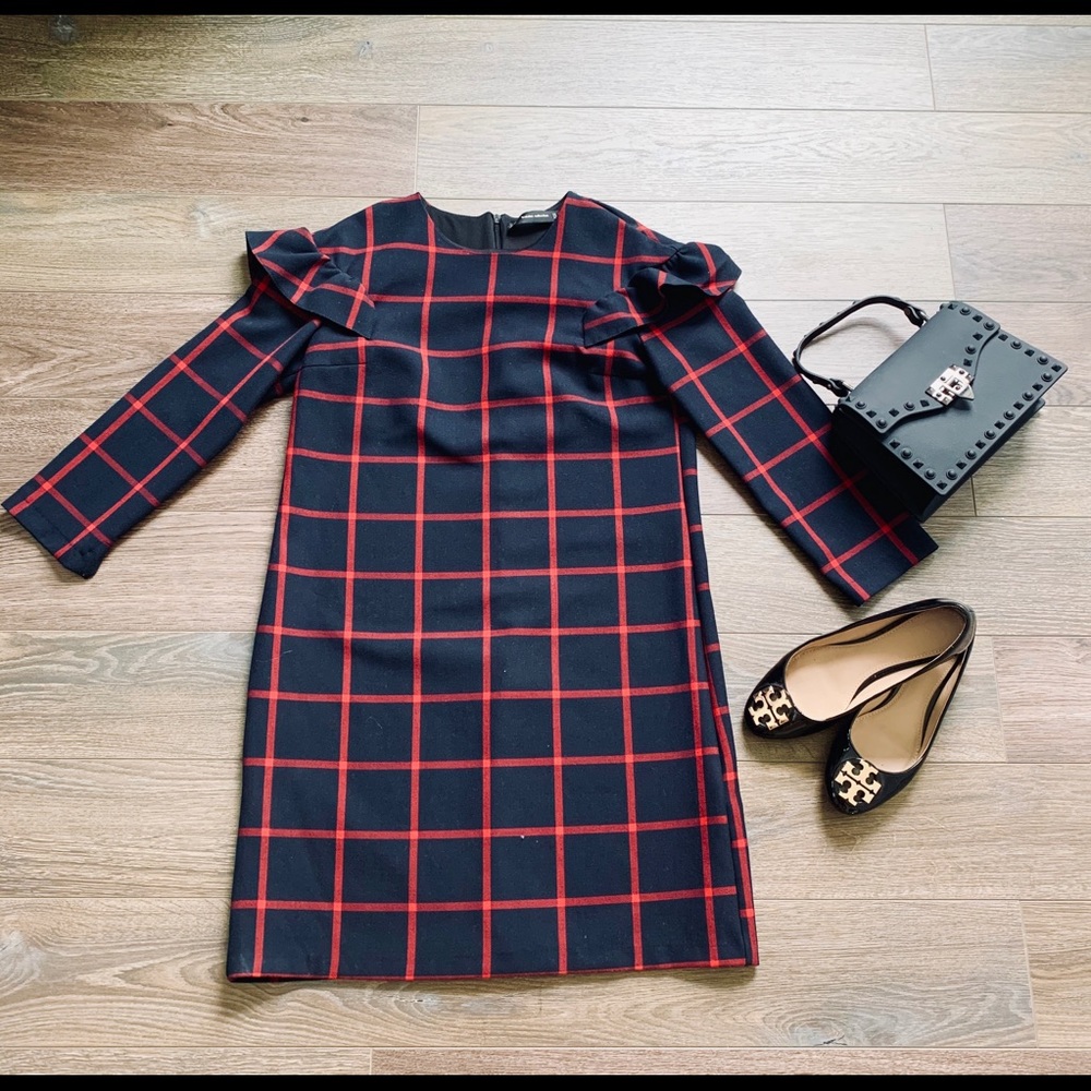 (Sz XS) Zara Mid Sleeve Dress